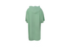 light green hooded towel– short sleeve free size