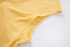 yellow sleeveless towel hoodie