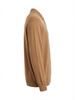 Wool Polo Long Sleeve With Button CAMEL