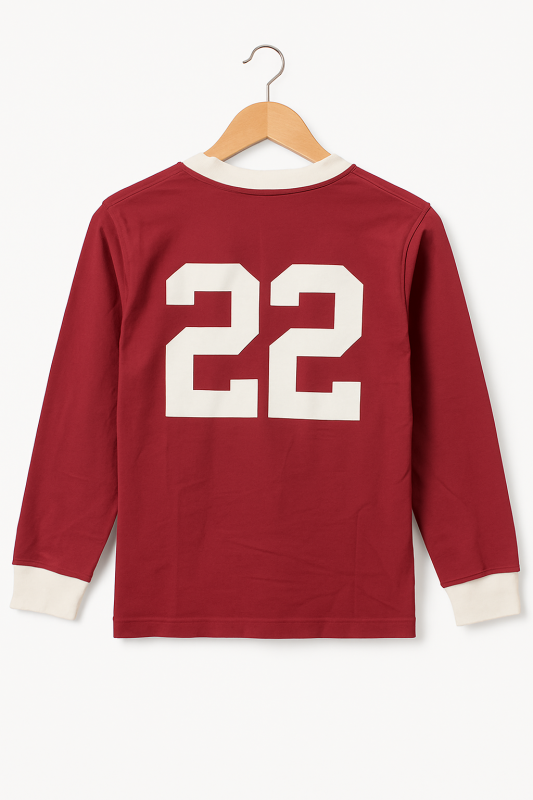 the oryx 22 long sleeve for kids - football town t-shirt