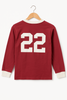the oryx 22 long sleeve for kids - football town t-shirt