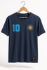 el sol 10 blue - football town t-shirt