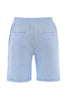 Linen shorts-Baby Blue