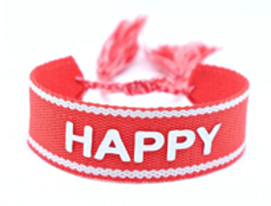 Embroidered Message Bracelet Collection