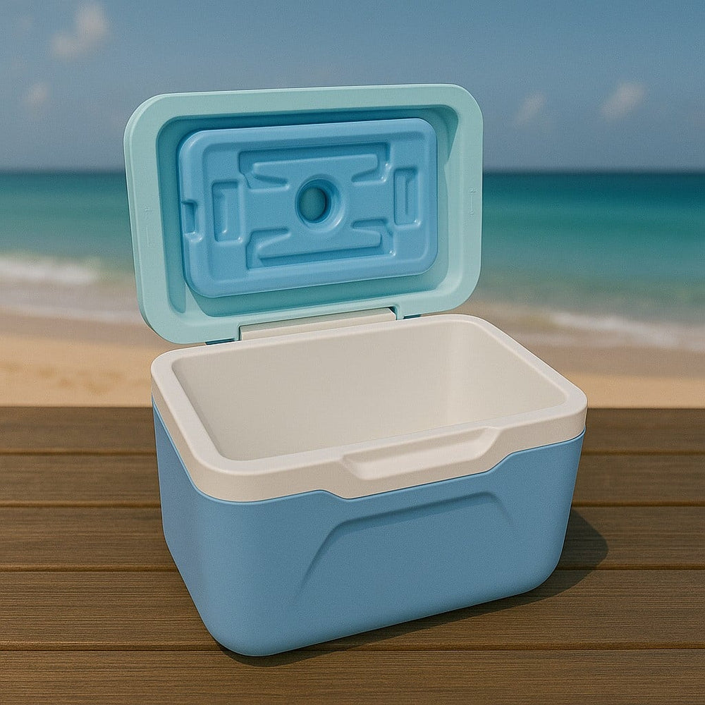 5.5L Mini Portable Cooler Box – Compact Ice & Drink Storage for Camping, Beach & Travel
