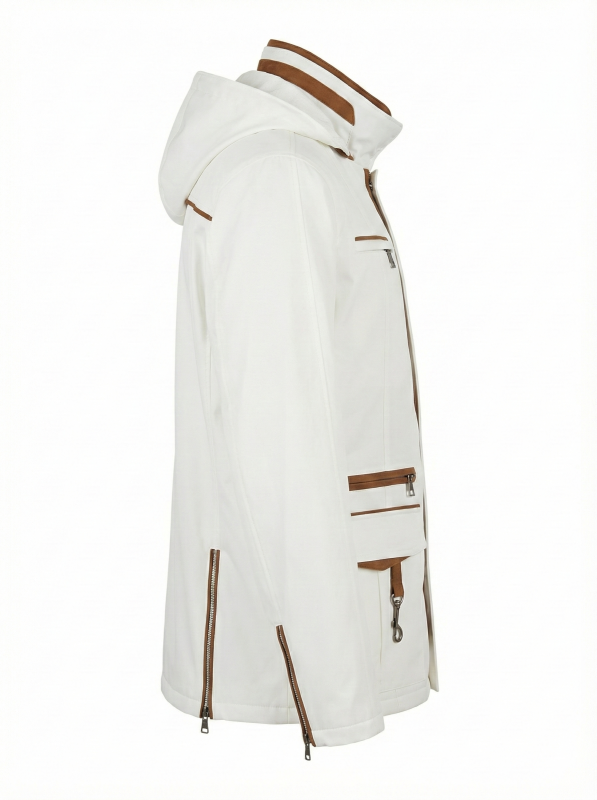 Dİ MODA F-N 36 Jacket(25), BEYAZ/TEKSTIL NORTH C53