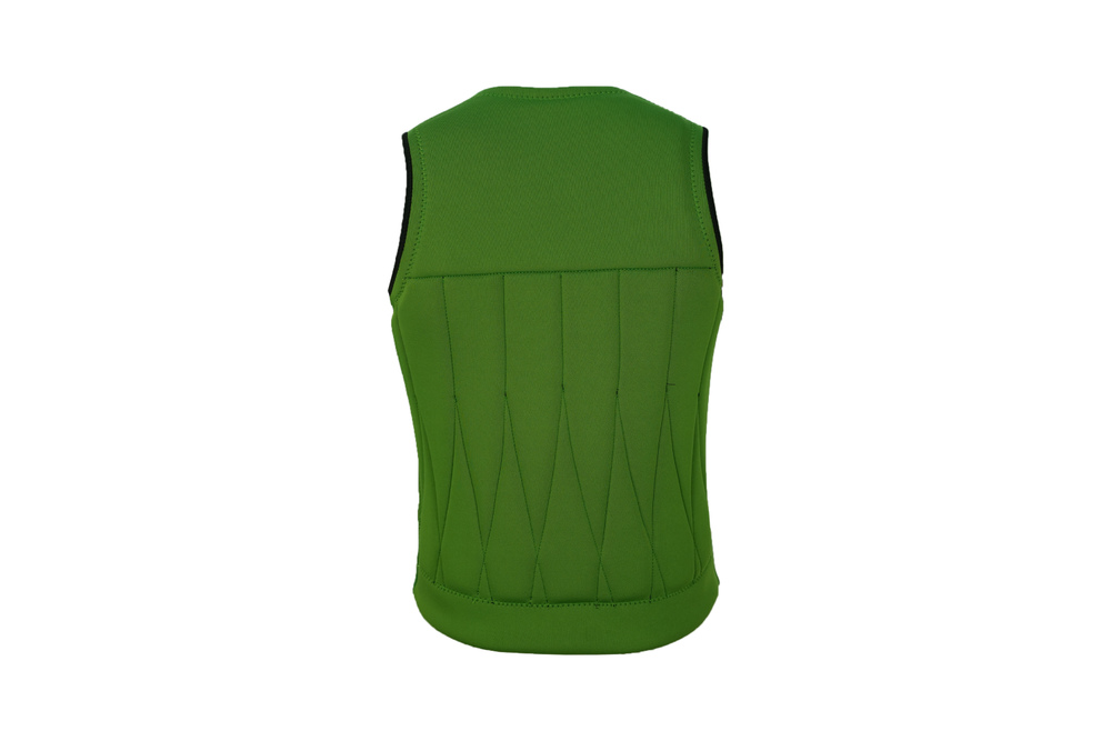 Reversible Jet Ski Life Vest Jacket- Green & Black