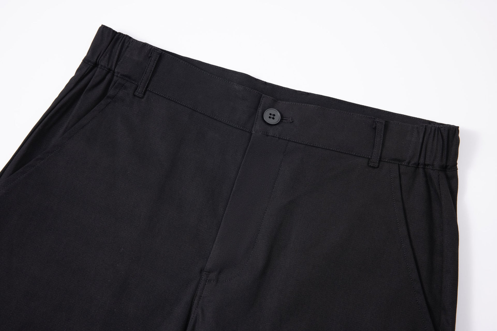 classic chino short black