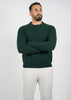 Wool Pullover Polo - Green