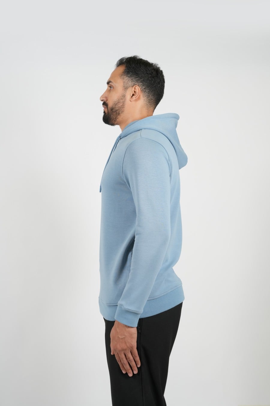 Plain Hoodie Sky Blue