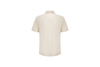 Ivory Linen Polo Shirt