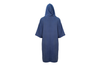 towel hoodie free size – blue