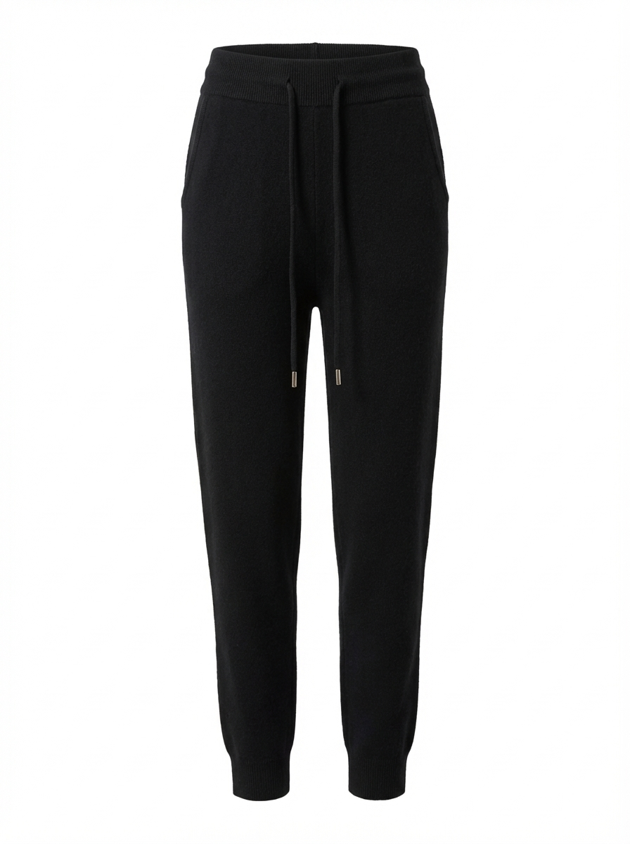 Cashmere Pants Black