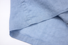 babyblue linen short-sleeve shirt