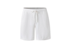 white towel shorts