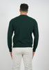 Wool Pullover Polo - Green
