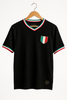 gli azzurri black - football town t-shirt