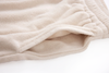beige towel shorts