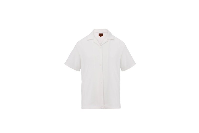 white howell short-sleeve shirt