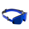 full-view protective sport goggles blue