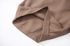 brown linen short