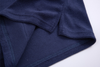 navy sleeveless towel hoodie