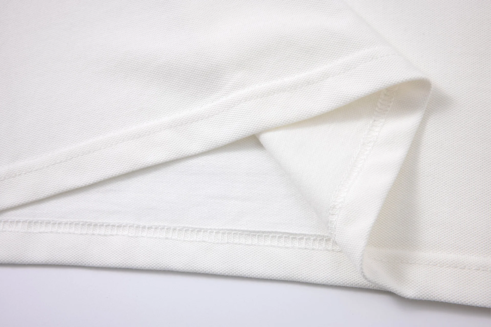 white classic polo t-shirt