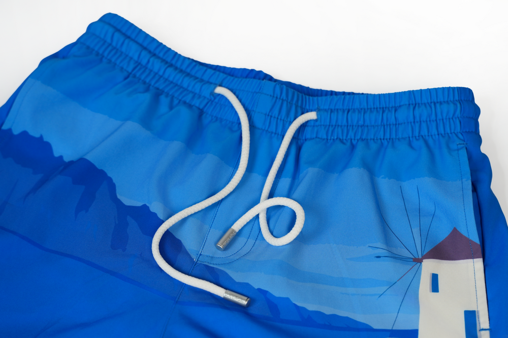 blue mykonos edition swim shorts