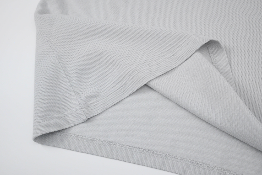 grey classic polo t-shirt