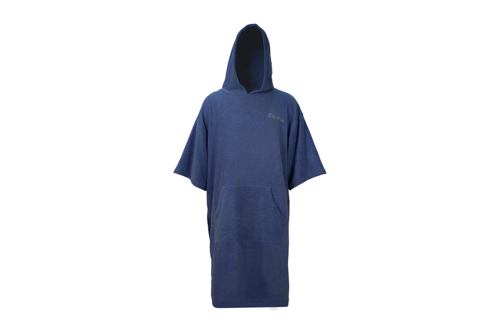 towel hoodie free size – blue