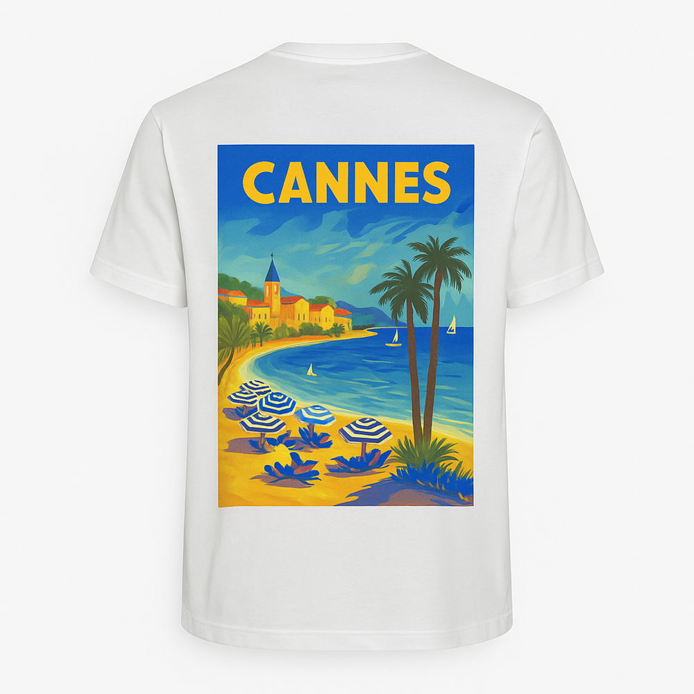 t-shirt cannes print