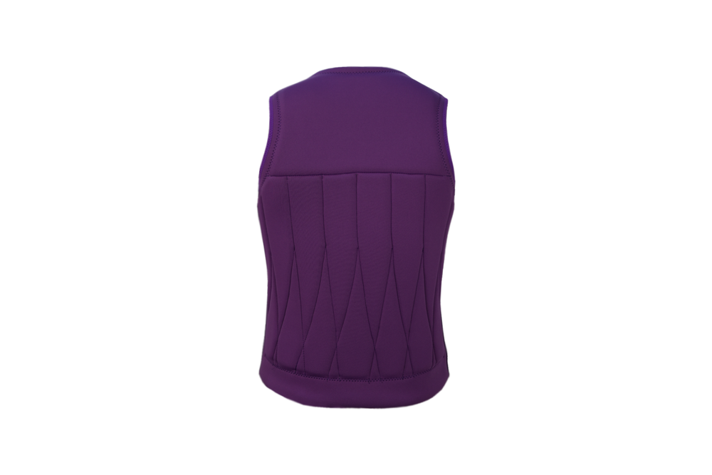 Revisable Jet Ski Life Vest Jacket- Purple & White