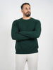 Wool Pullover Circle Neck - Green