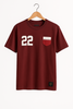 qatar 22 (without collar) - football town t-shirt