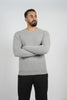 Cashmere Circle Pullover-Grey