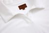 towel polo shirt white