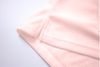 pink sleeveless towel hoodie