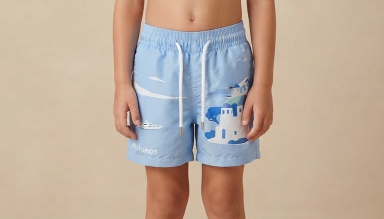 Kids Swimming Shorts MYKONOS