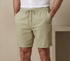 mintgreen linen short