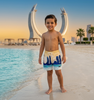 zigzag doha - kids swim shorts