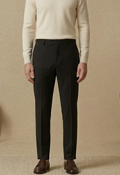 classic chino pants black