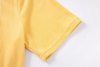 towel polo shirt yellow