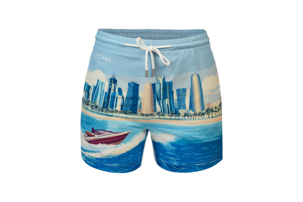   cornich doha - kids swim shorts