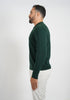 Wool Pullover Polo - Green