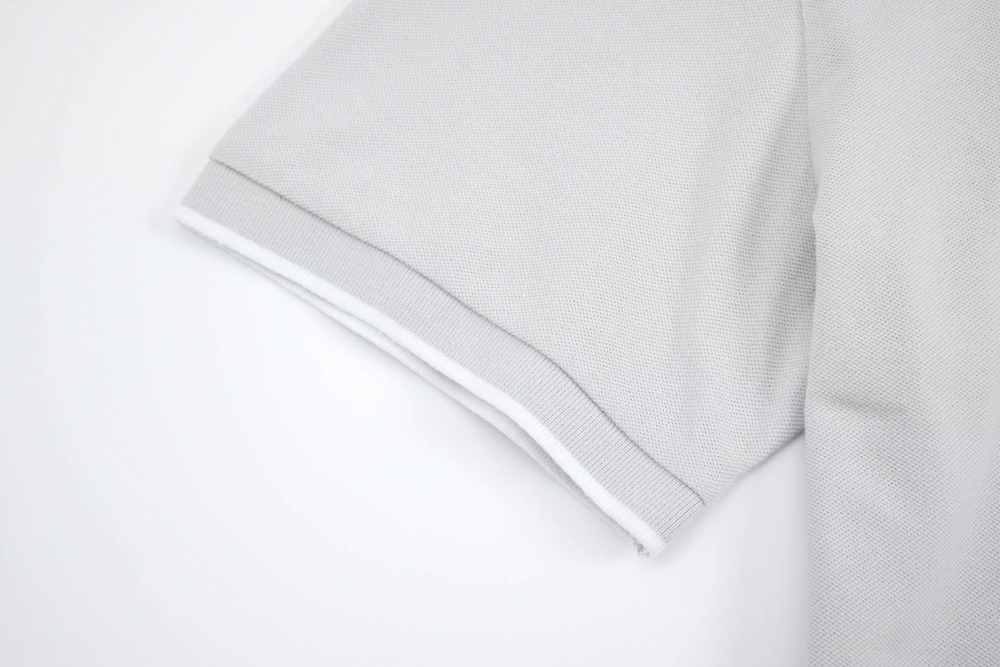 grey classic polo t-shirt