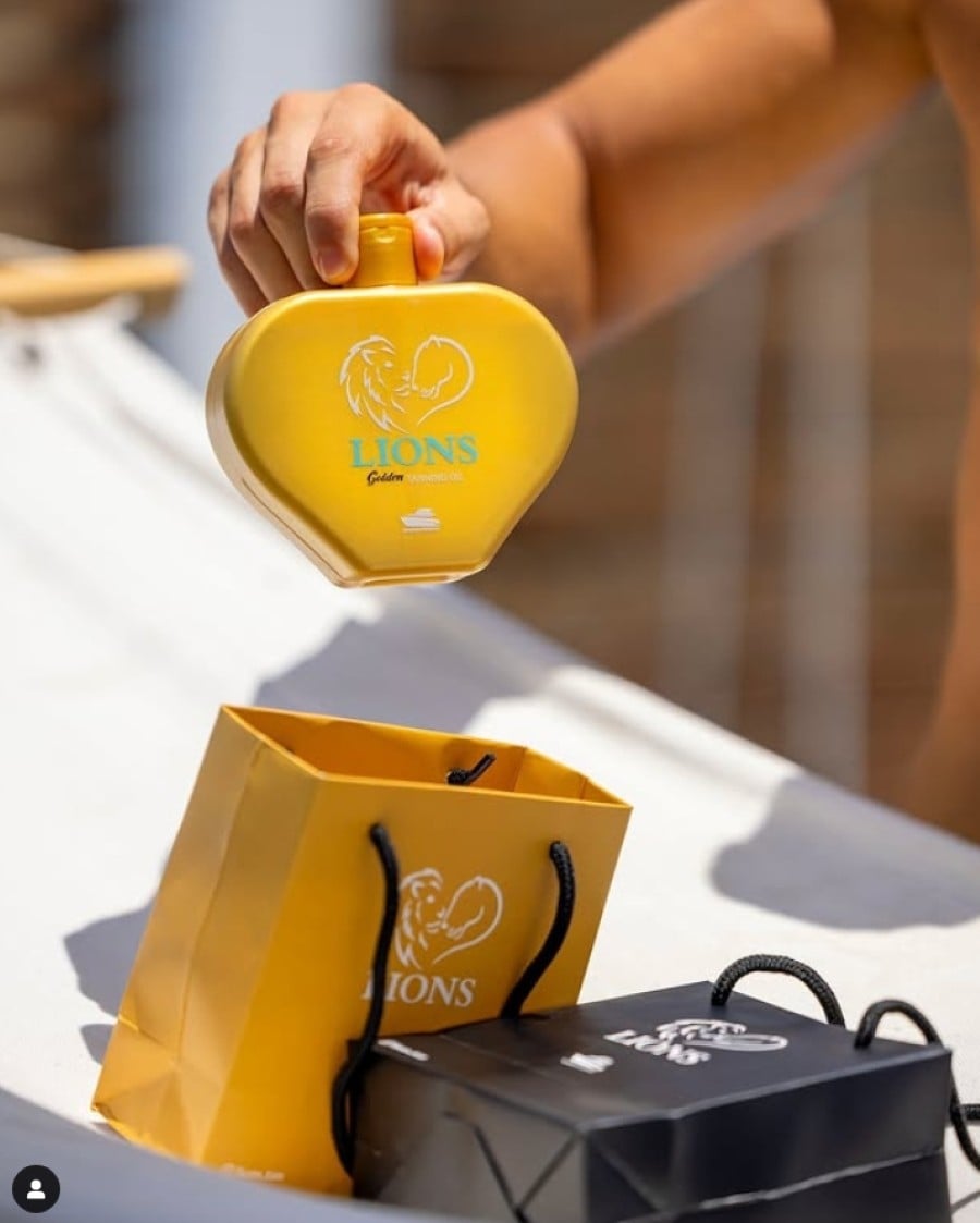 LIONS Golden Tanning Oil
