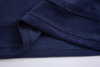 navy sleeveless towel hoodie