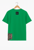 green "tiger" graphic tee with tiger illustration – t-shirt