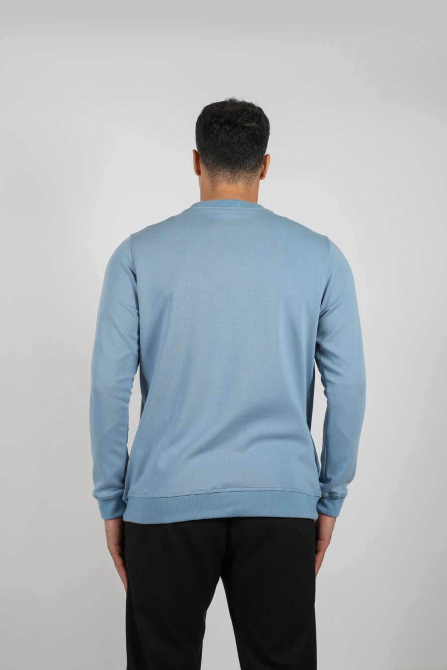 Plain Sky Blue Sweater