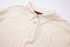 Ivory Linen Polo Shirt
